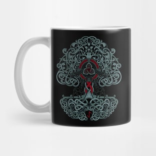 Yggdrasil Norse Tree of Life Pagan Mythology Viking Knotwork Mug